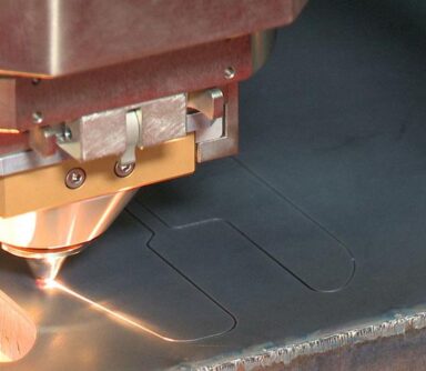 Laser cutting process-Kentucky Contract Manufacturing Technicians